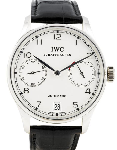 iwc portuguese second hand